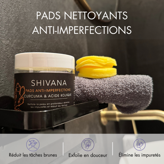 Pads Nettoyants - Curcuma