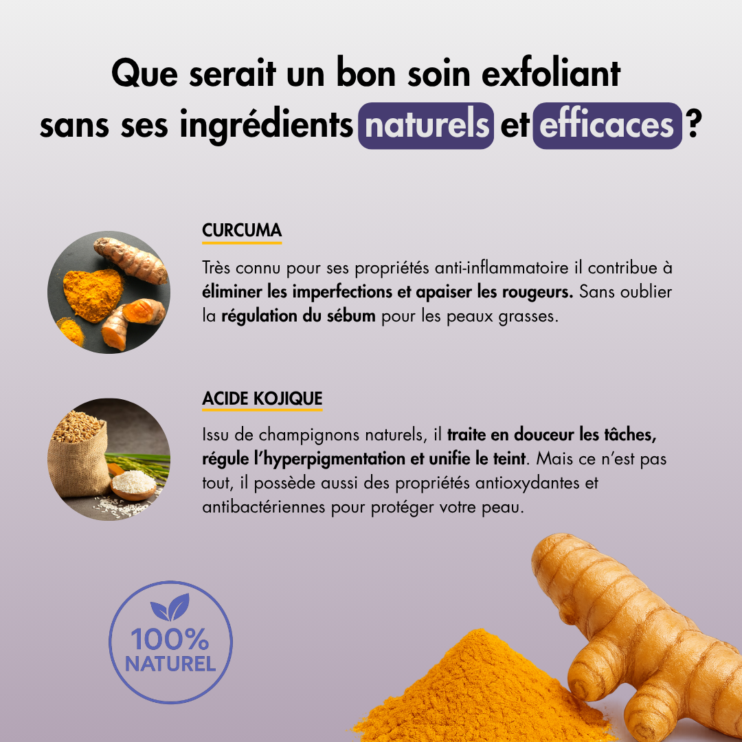 Pads Nettoyants - Curcuma